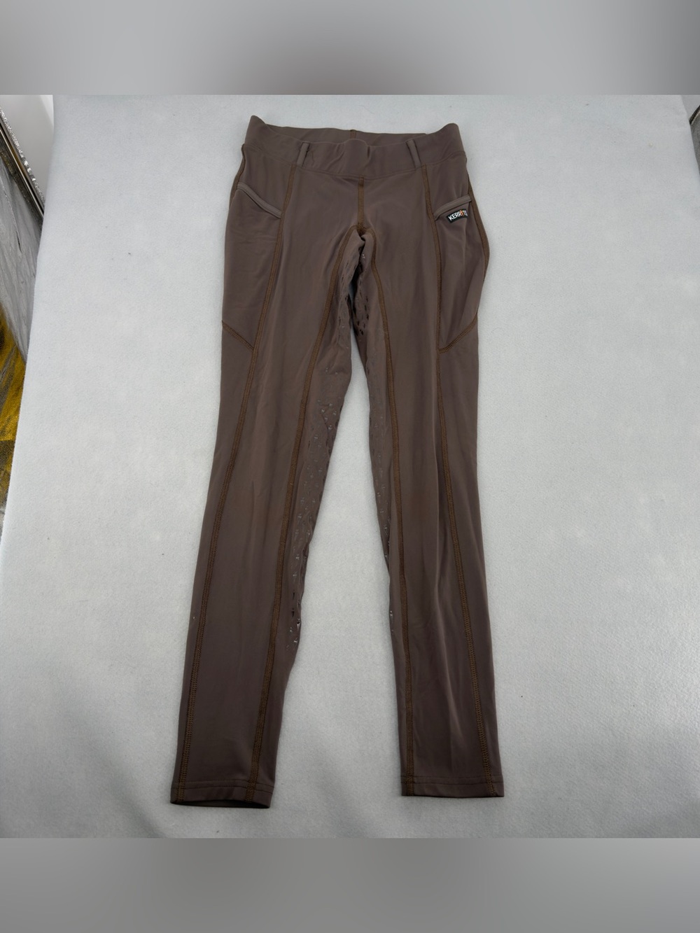 Kerrits Brown Equestrian Riding Tights Small